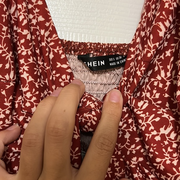 Red Shein cropped tank top S - Picture 5 of 5